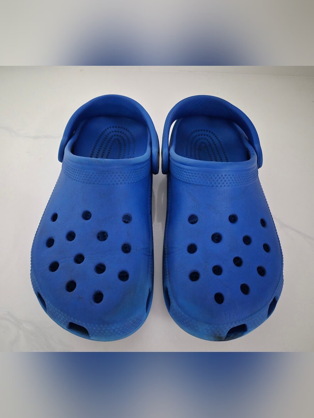 Crocs Classic Clogs Youth Sz J5 Blue